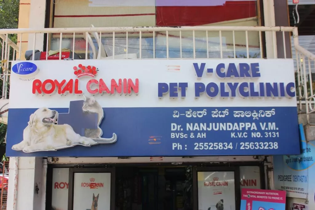 v care pet clinic in bangalore