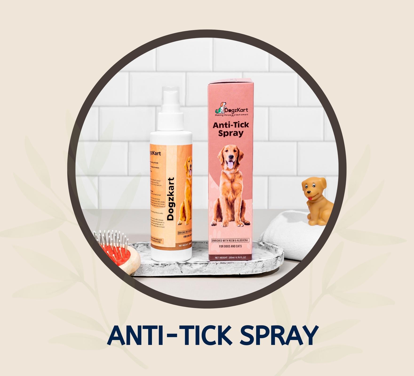 anti-tick spray